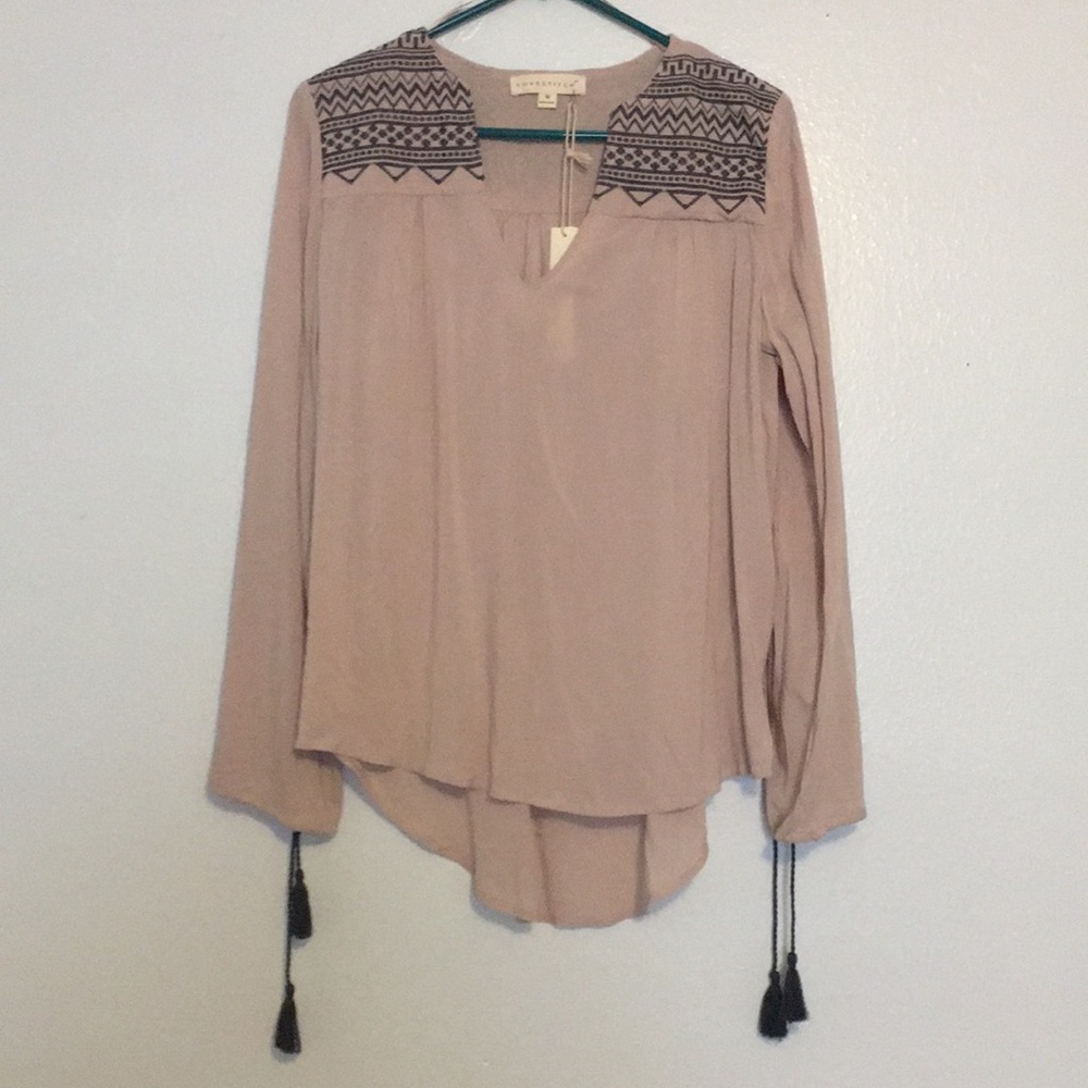 Blush top